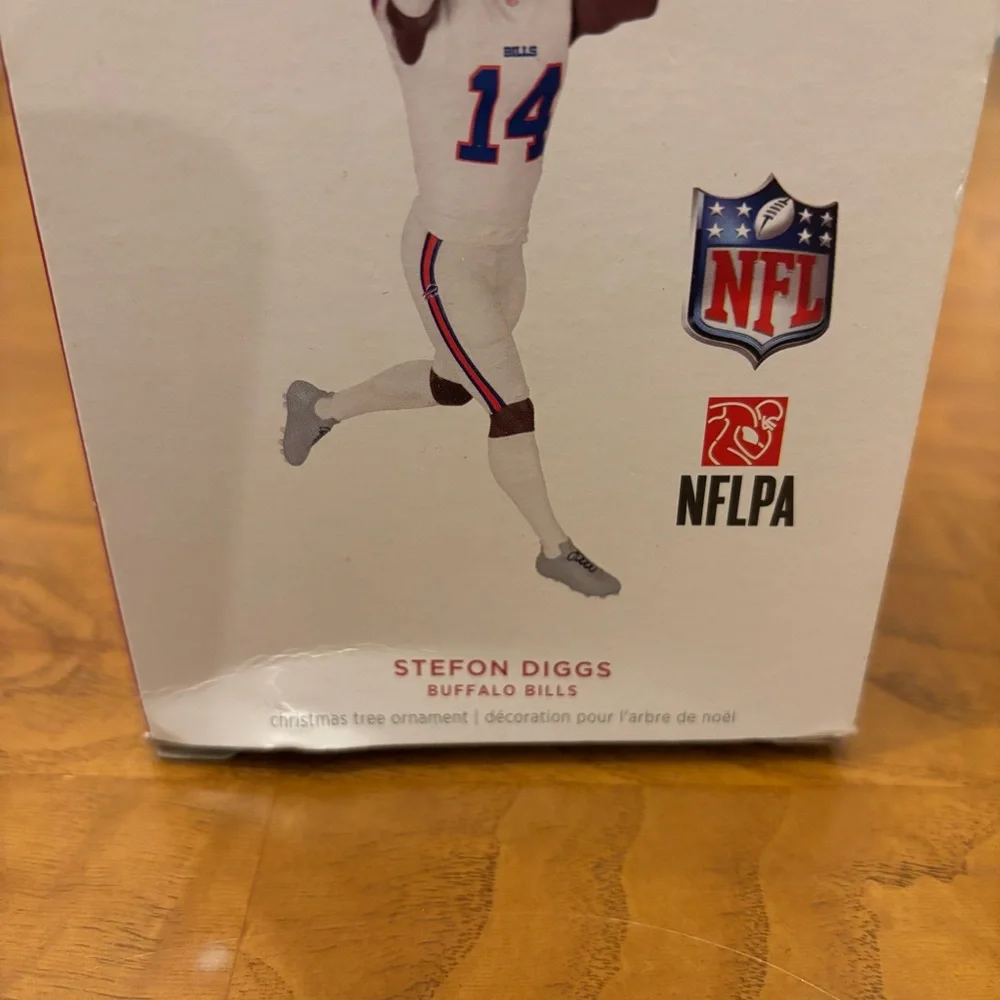 Hallmark keepsake nfl buffalo‎ bills stefon diggs #14 new ornament